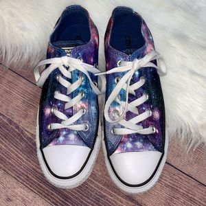 Rare Converse Low Top Galaxy Cosmic Printed 6